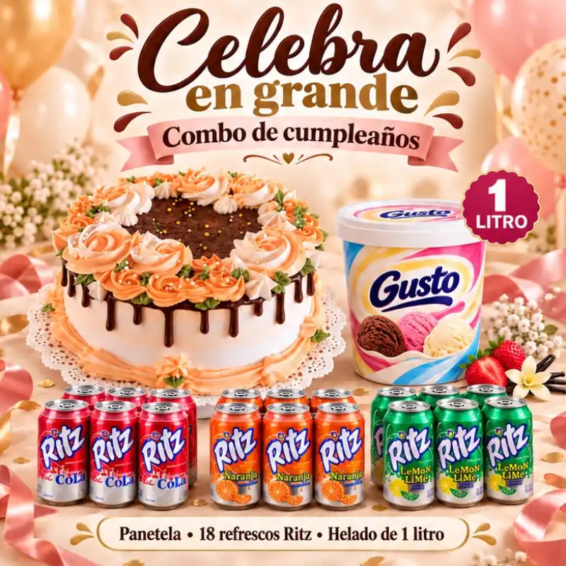Combos de cumpleaños 🎉