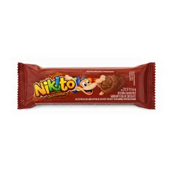 Galletas dulces con crema sabor chocolate Nikito (51.6 g / 1.82 oz)