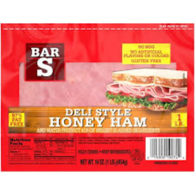 🥪 Jamón de Miel Bar-S – 1 lb (454 g) 🍯