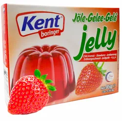 Kent boringer strawberry flavoured jelly (85 g / 3 oz)