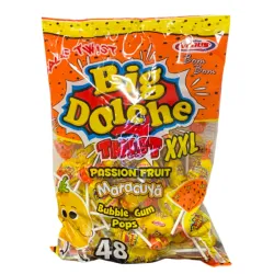 Paquetes de Chupachupa , sabor Maracuya 