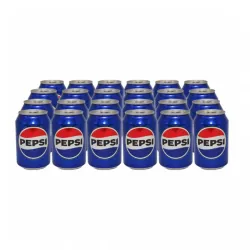 Refresco gaseado de cola Pepsi (24 x 300 ml)