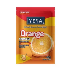 Refresco instantáneo sabor Naranja YEYA (10 g)
