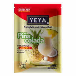 Refresco instantáneo sabor Pina Colada YEYA (10 g)