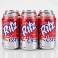 Refresco Ritz de Cola ,  paquete de 6 unidades.