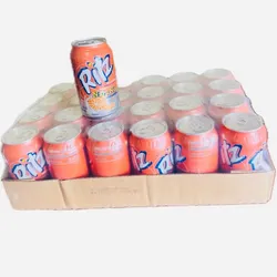Refresco Ritz de Naranja , paquete de 24 unidades.
