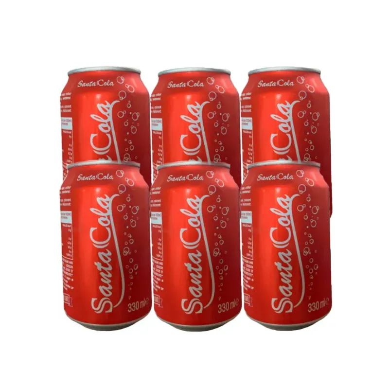 SixPack de refresco Santa  Cola 