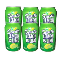 SixPack de refresco Santa Lemon  