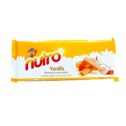 Sorbetos rellenos con crema sabor vainilla Nutro