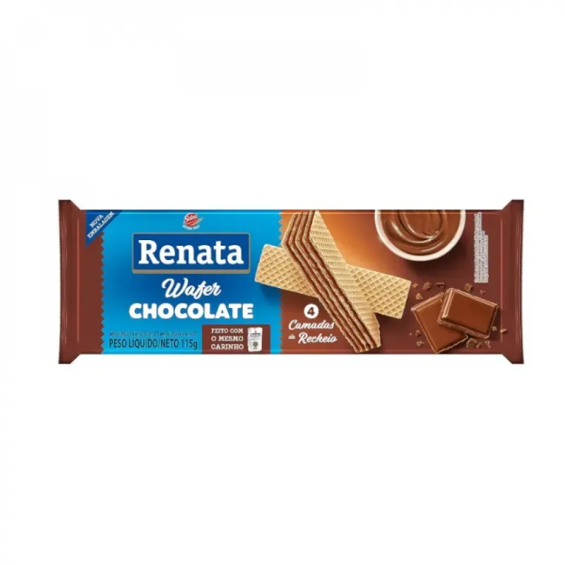 Sorbetos rellenos con crema sabor a chocolate Renata