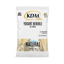 Yogurt en polvo bebible sabor natural KDM Gold (150 g / 5.29 oz)
