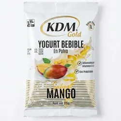 Yogurt en polvo sabor Mango , 215 g, KDM Gold