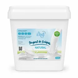 Yogurt probiótico de coágulo sabor Natural , 1,4 L, RHD