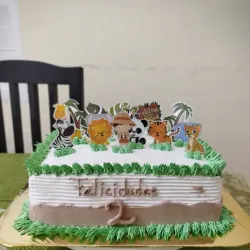  Cake cuadrado personalizado 