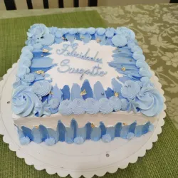 Cake cuadrado sencillo 