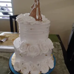 Cake de dos pisos 