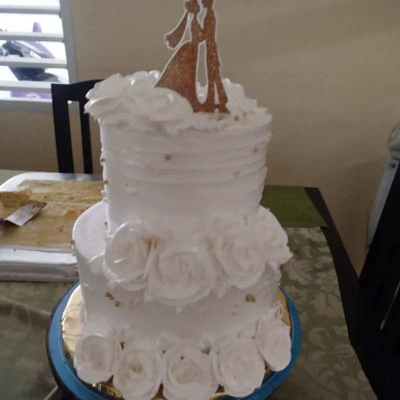 Cake de dos pisos 
