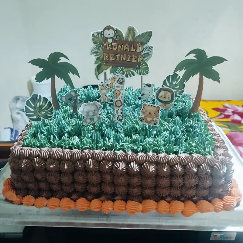 Cake tamaño bandeja personalizado 