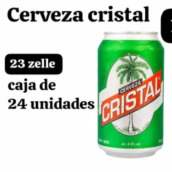 Caja de cerveza cristal 