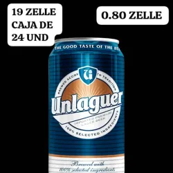 Caja de cerveza unlager 