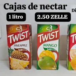 Cajas de nectar (jugo)