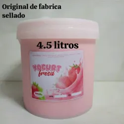 Cubeta de yogurt 