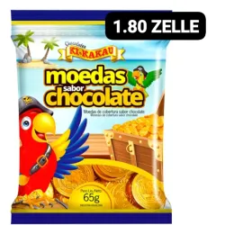 Monedas de chocolate 