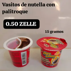 Nutella con palitroque 