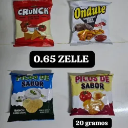 Papitas diferentes sabores 