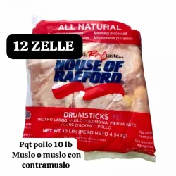 Pqt de pollo 10 lb 