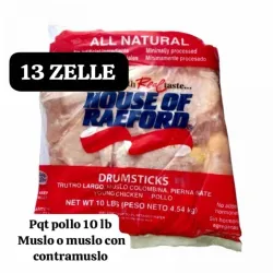 Pqt de pollo 10 lb 