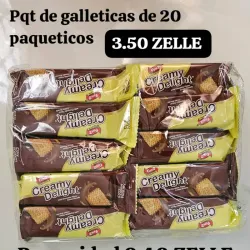 Pqt galleticas 20 und creamy 
