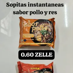 Sopitas instantaneas 