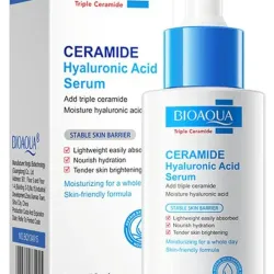 BIOAQUA Hidratación 1.4 fl oz de la barrera de la piel del suero del ácido hialurónico de la ceramida.