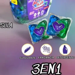Cápsulas de lavado 3 en 1 aroma Lavanda 