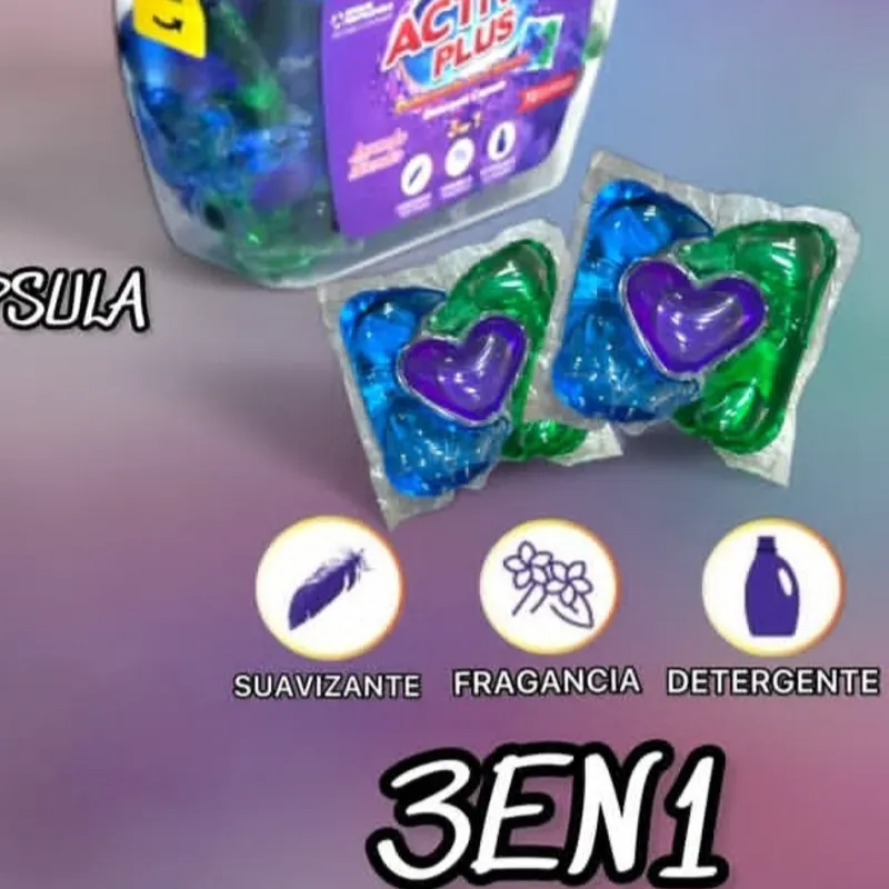 Cápsulas de lavado 3 en 1 aroma Lavanda 