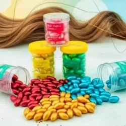 Cápsulas de vitamina E 