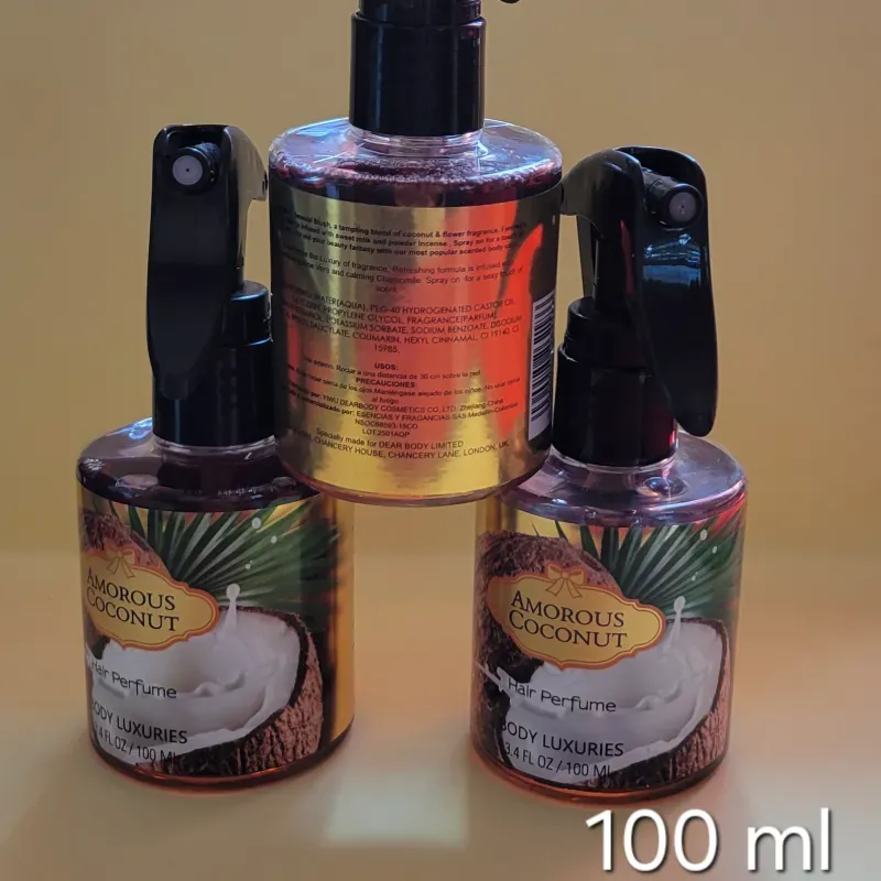 Perfume de coco para el cabello 100ml