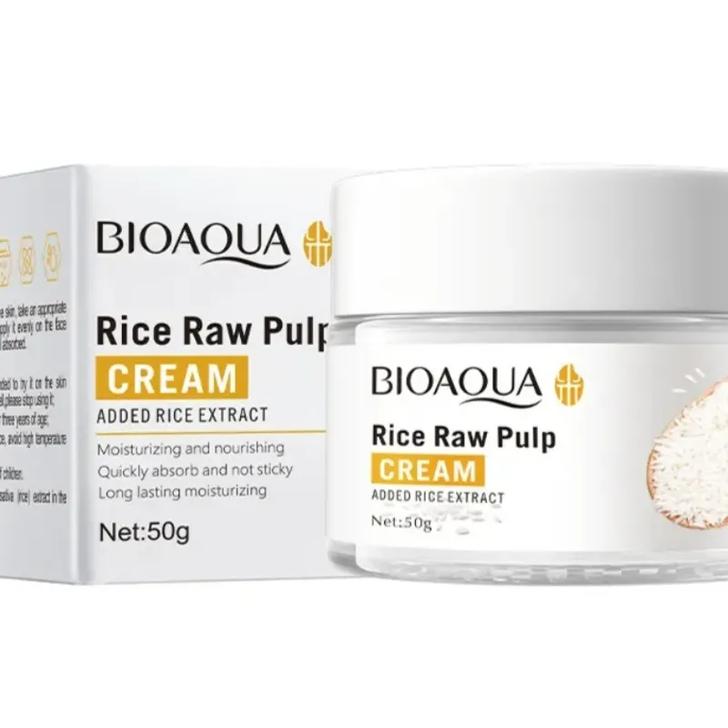 Crema de Arroz Bioaqua. 50 gramos 