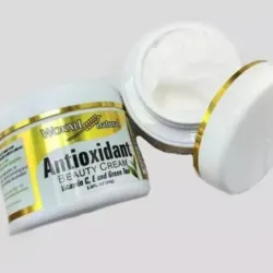 CREMA DE BELLEZA  Vitamina C, E y té verde.  Antioxidante. 80 gramos 