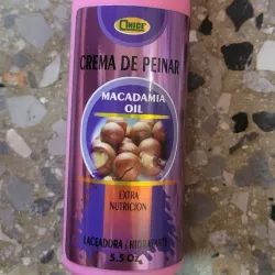 Crema de peinar con aceite de Macadamia  5.5 onz