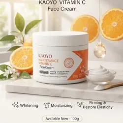 Crema Facial. Vitamina C. 100 gramos. KAOYO