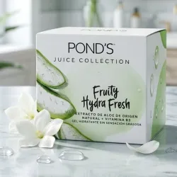 Crema Hidratante de Aloe de vera. Marca Pond's. 110 gramos