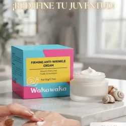 Crema reafirmante antiarrugas WakaWaka