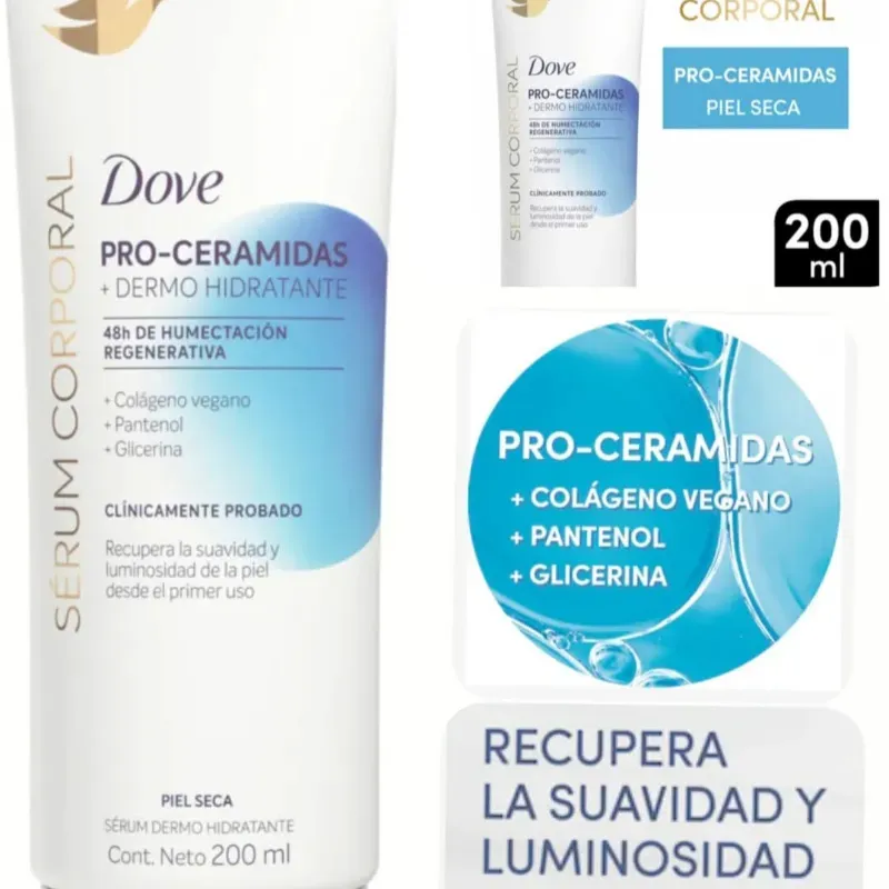 Dove Serum Corporal Pro-Ceramidas + Dermo Hidratante 200 ml