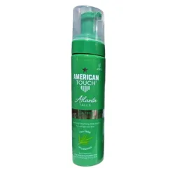 Espuma limpiadora de Arbol de té, Aloe Vera y acido hialuronico. AMERICAN TOUCH. 220 ML