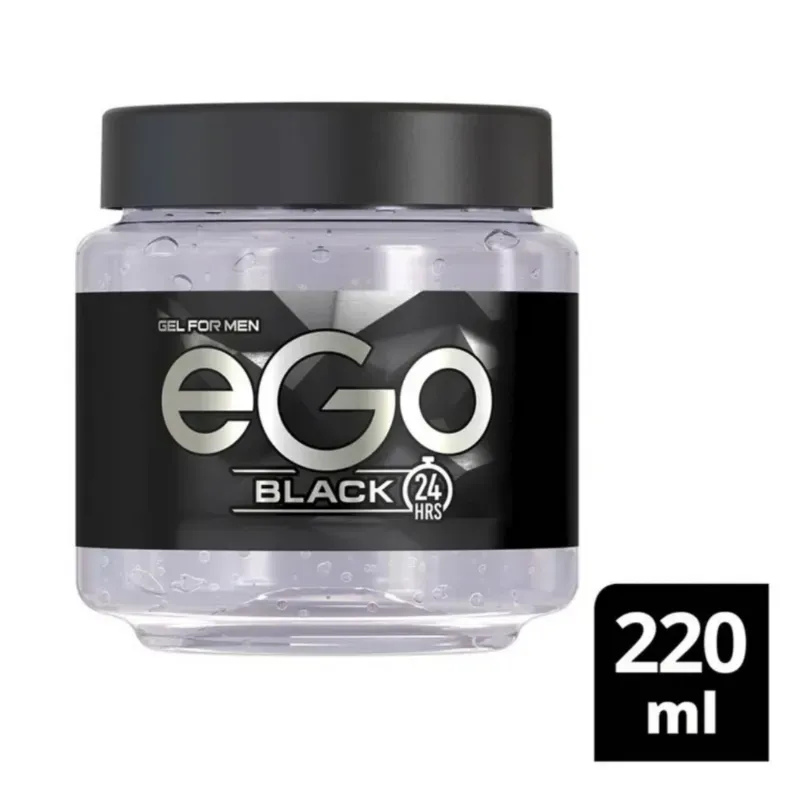 Gel para el cabello. Marca: Ego. Contiene: 200ml. Precio: 850mn