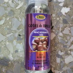 Gotas de brillo de aceite de Macadamia 4 onz