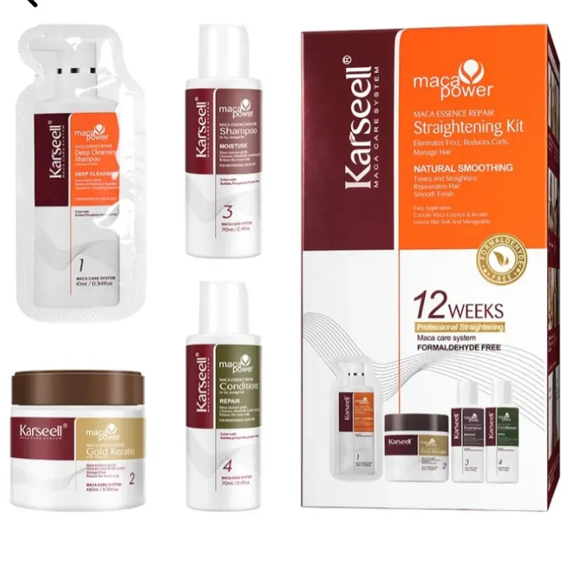  Kit de alisado reparador del cabello Karseell.  Precio: 35 USD