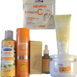 Kit Facial Hidratante Anti-Manchas Vitamina C